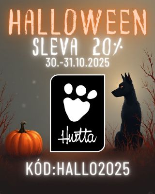 Halloween s HURTOU je tu! 🎃Pouze dnes a zítra ( 30.-31.10.2025 ) můžete využít slevu 20% na téměř celý náš sortiment!...